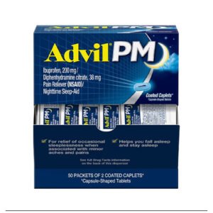 Advil PM Caplets 50/2’s