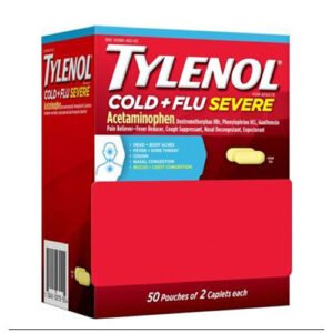 Tylenol Cold and Flu Severe Caplets 50/2’s