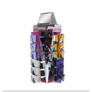 King Shield Sunglass Display 36 Preloaded W/mirror & Spinner Base