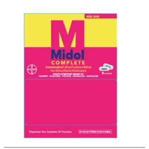 Midol Maximum Strength 50/2’s