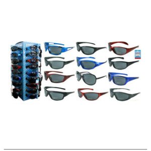 Assorted Sport Sunglasses Display 36+12