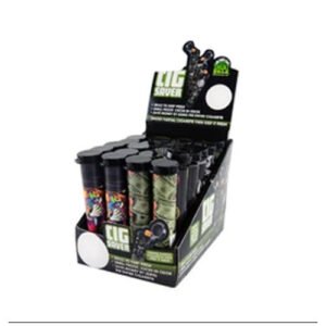 Smoke Zilla Cig Saver Tube in Assorted Designs in PDQ Display
