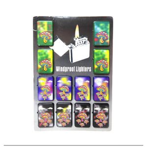 Refillable Lighters (NO Fuel) Mushroom