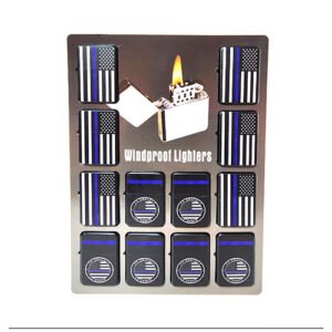 Refillable Lighters Protect & Serve, USB Assorted
