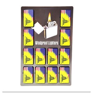 Refillable Lighter Gadsden /USA Blended Yellow