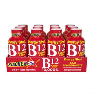 Stacker 2 B-12 Shots Acai-Pomegranate